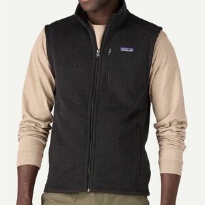 Patagonia Men's Black Sweater Vest